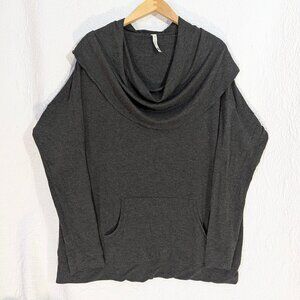 Kensie Pieces Cowlneck Pullover Sweater - Plus Size - Athleisure Soft Cozy